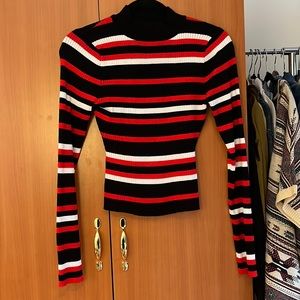 *RARE* Closet Space Striped Knit Long Sleeve